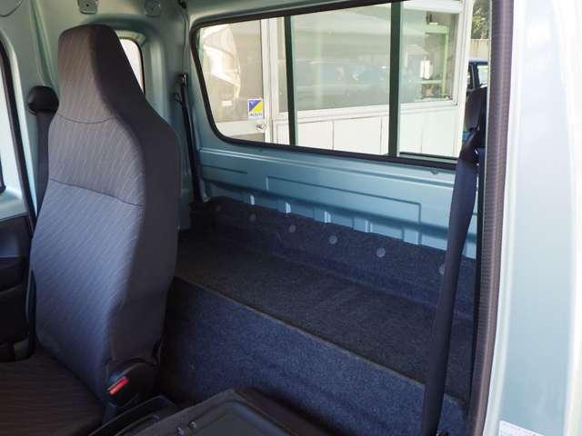 スーパーキャリイ X CDプレーヤー 衝突被害軽減ブレーキ 4WD パワーウィンドウ キーレスエントリー エアコン フォグランプ リヤゲートチェーン 運転席助手席エアバック ABS(11枚目)