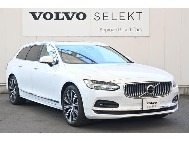 Ｖ９０ アルティメット　Ｂ５　認定中古車　ワンオーナー　パノラマサンルーフ　黒革シート　ハーマンカードン　シートヒーター　シートベンチレーション　令和９年９月新車保証（7枚目）