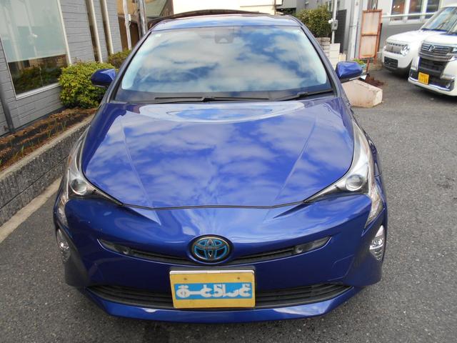 プリウス Aツーリングセレクション 1年保証/禁煙車/黒革シート/純正9型ナビ/地デジ/バックカメラ/シートヒーター/衝突軽減/レーダークルーズコントロール/LEDヘッドライト/(2枚目)