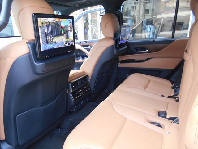 ＬＸ ＬＸ６００　禁煙車　モデリスタフルエアロ　　マークレビンソンサウンドＳ　ムーンルーフ　リヤシートエンターティメントシステム　パノラミックビューモニター　デジタルインナーミラー　社外セキュリティ（10枚目）