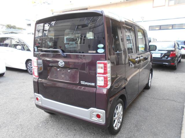 ウェイク Ｘ　ファインセレクションＳＡ　１年保証　禁煙車　メモリーナビ　テレビ　ブルトゥース　衝突軽減ブレーキ　インテリキー　左リアパワースライド　ＬＥＤヘッドライト　純正１４インチＡＷ　禁煙車　タイミングチェン（6枚目）