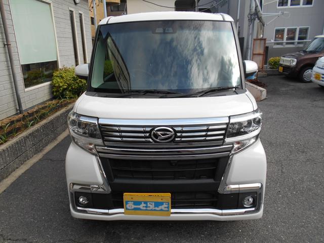 タント カスタムＸ　トップエディションリミテッドＳＡＩＩＩ　１年保証　禁煙車　フルルセグ　メモリーナビ　　全方位カメラ　衝突被害軽減システム　ＥＴＣ　両側電動スライド　ドライブレコーダー　ＬＥＤヘッドランプ　アイドリングストップ（2枚目）