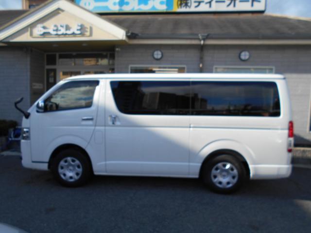 ハイエースバン スーパーＧＬ　ダークプライムＩＩ　１年保証　禁煙車　ベットキット　ＬＥＤヘットライト　メモリーナビゲーション　地デジ　スマキー　ＡＢＳ　フルフラット　盗難警報装置　運転席エアバッグ　リアクーラー　オートエアコン（3枚目）