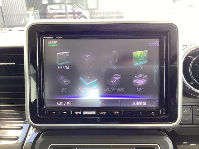 フレアワゴンカスタムスタイル ６６０　カスタムスタイル　ハイブリッド　ＸＳ　ナビ　全方位カメラ　ＥＴＣ　フルセグＴＶチューナー　ＣＤ　ＤＶＤプレーヤー　Ｂｌｕｅｔｏｏｔｈ機能　ＵＳＢ接続端子　両側パワースライドドア　運転席シートヒーター　レーダークルーズコントロール（7枚目）