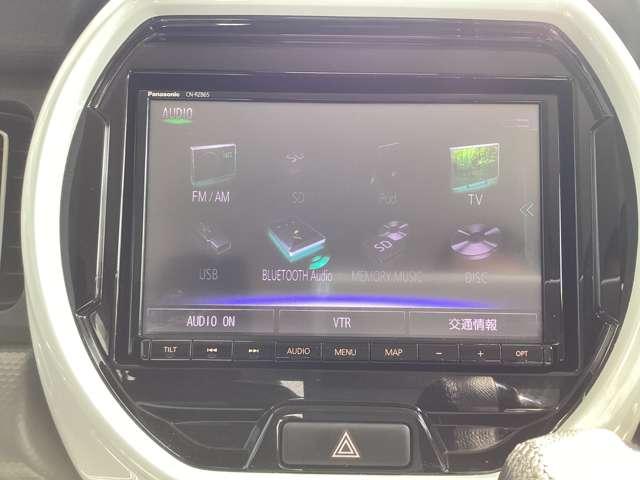 ＦＭ・ＡＭラジオ　Ｂｌｕｅｔｏｏｔｈ機能　ＣＤ　ＤＶＤプレーヤー　ＵＳＢ端子など多彩なオーディオシステムです♪