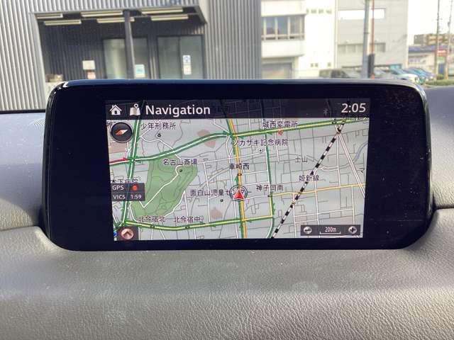 CX-8 2.2 XD Lパッケージ ディーゼルターボ ナビSDカード 360°ビュー ETC リアエンター フルセグTVチューナー CD DVDプレーヤー Bluetooth機能 USB接続端子 ドライブレコーダー パワーシート シートヒーター(4枚目)