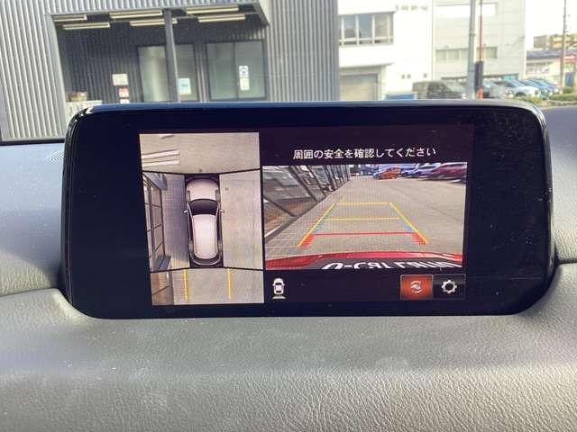 CX-8 2.2 XD Lパッケージ ディーゼルターボ ナビSDカード 360°ビュー ETC リアエンター フルセグTVチューナー CD DVDプレーヤー Bluetooth機能 USB接続端子 ドライブレコーダー パワーシート シートヒーター(5枚目)