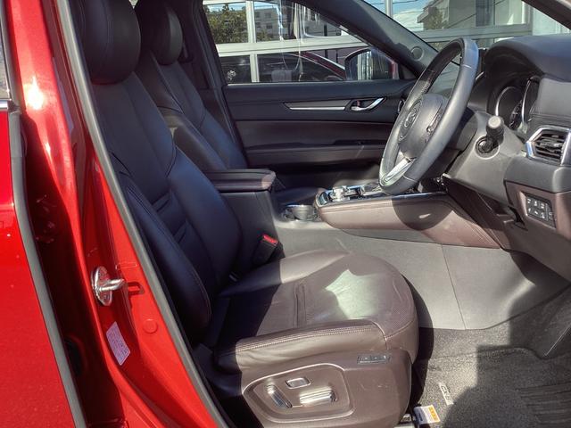 CX-8 2.2 XD Lパッケージ ディーゼルターボ ナビSDカード 360°ビュー ETC リアエンター フルセグTVチューナー CD DVDプレーヤー Bluetooth機能 USB接続端子 ドライブレコーダー パワーシート シートヒーター(42枚目)