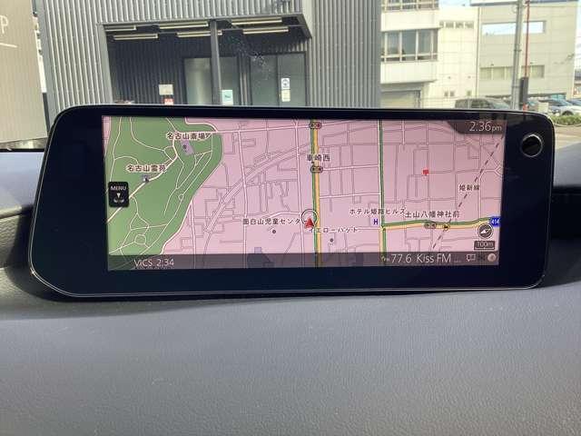 MAZDA3ファストバック 2.0 20S ツーリング 当社試乗車アップ車 ナビSDカード フルセグTVチューナー Bluetooth機能 USB接続端子 ワイヤレス充電Qi ETC 360°ビュー パワーシート シートヒータ パドルシフト Alexa機能(4枚目)