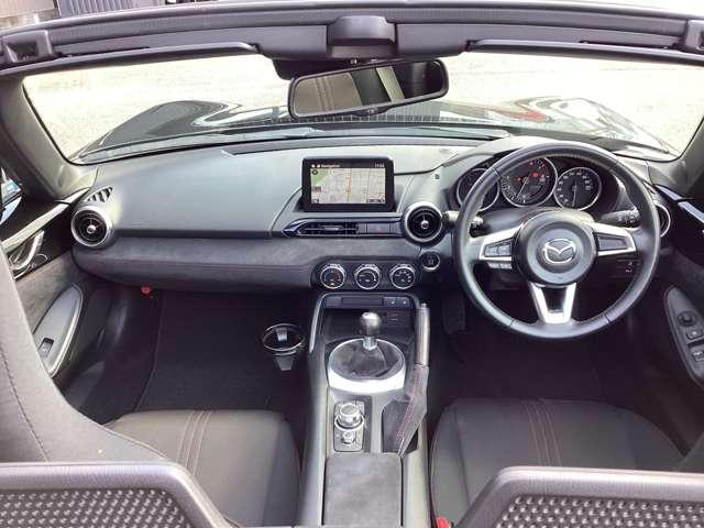 ロードスター 1.5 S スペシャルパッケージ ナビ ETC BOSEシステム フルセグTVチューナー CD DVDプレーヤー Bluetooth機能 USB接続端子 リアコーナーセンサー 車線逸脱防止警報装置 シートヒーター 純正16インチアルミ(2枚目)