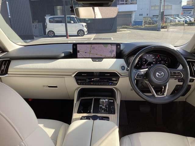 ＣＸ－６０ ３．３　ＸＤ　エクスクルーシブ　モード　ディーゼルターボ　４　ナビＳＤカード　３６０°ビュー　ＢＯＳＥ　フルセグＴＶチューナー　Ｂｌｕｅｔｏｏｔｈ　ＵＳＢ端子　ＥＴＣ　パドルシフト　パワーシート　シートヒータ　シートベンチレーション　ハンズフリーパワーリアゲート（3枚目）