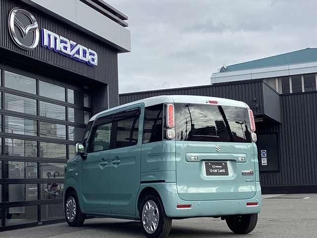 スペーシア 660 ハイブリッド X オーディオレス車 両側パワースライドドア レーダーブレーキサポート 車線逸脱防止警報装置 アイドリングストップ 運転席シートヒーター フルオートエアコン スリムサーキュレーター オートライト(10枚目)