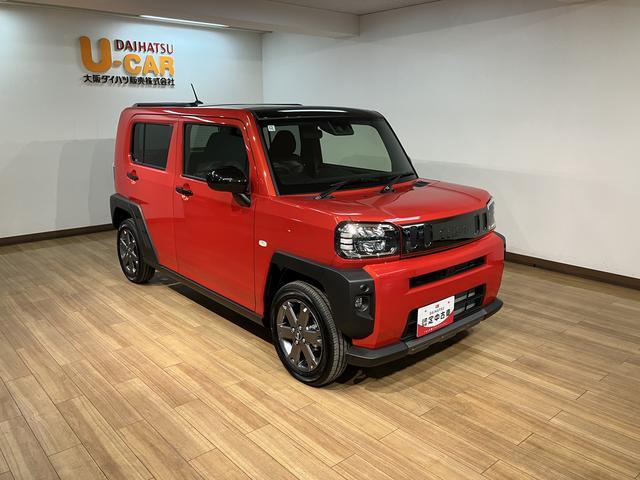 タフト G ダーククロムベンチャー 元試乗車・クルーズコントロール 令和6年☆元試乗車・純正7インチナビ(NMZK-W75DE)・クルーズコントロール・純正15インチアルミホイール・電子パーキングブレーキ・ブレーキホールド・LEDヘッドライト・キーフリー2個(18枚目)