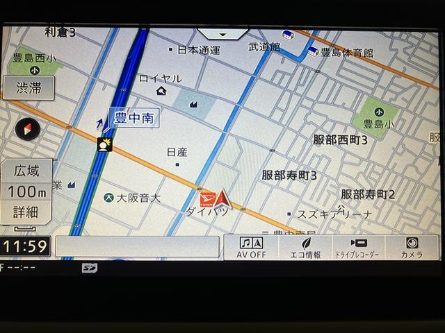 ムーヴキャンバス Ｘメイクアップリミテッド　ＳＡＩＩＩ　ナビ・ドラレコ　走行距離３．３万キロ☆純正８インチハイエンドナビ・ドラレコ・パノラマモニター・ＵＳＢ端子・ＨＤＭＩ端子・両側電動スライドドア・ＬＥＤヘッドライト・オートライト・オートハイビーム・キーフリー２個（3枚目）