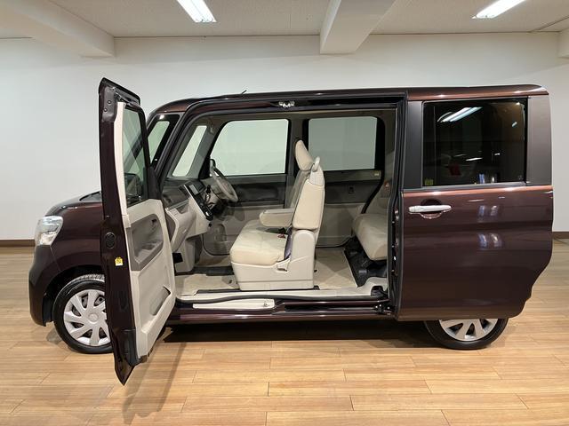 タント Ｘ／ナビ／ＥＴＣ／片側パワースライドドア／車検整備渡し　１年間走行距離無制限保証／純正ナビ（ＮＭＣＫ－Ｗ６５Ｄ）／ＥＴＣ／片側パワースライドドア／ハロゲンヘッドライト／オートライト／オートエアコン／キーフリー／電動格納ドアミラー／車検整備渡し（6枚目）