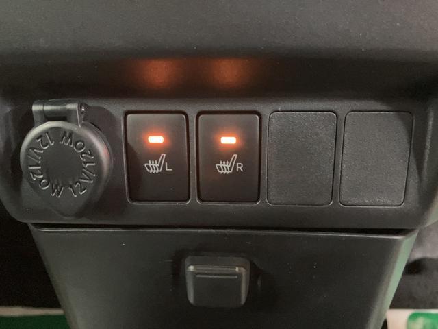 寒い日にありがたいシートヒーター装備！