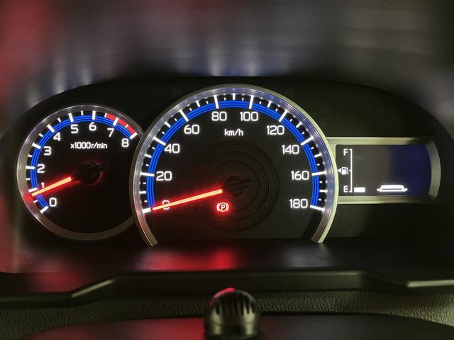 シンプルかつスポーティーなメーターです！