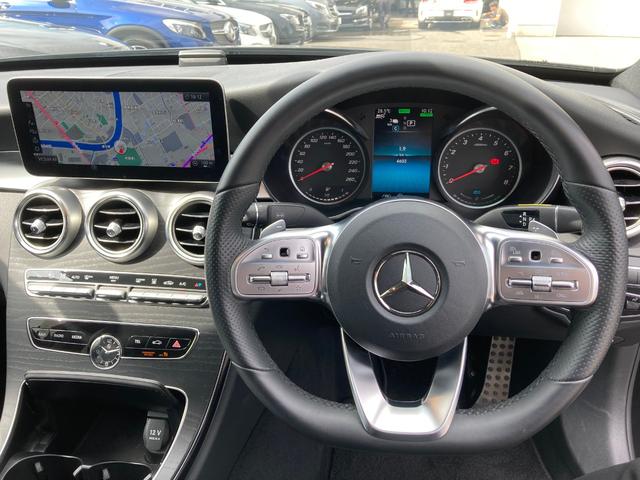 C350eアバンギャルド AMGライン AMGライン AMGスタイリングパッケージ レザーARTICOシート 前席スポーツシート AMGスポーツステアリング ステンレスアクセルブレーキペダルラバースタッド付 パノラミックスライディングルーフ(14枚目)