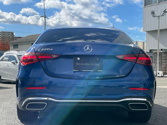 Ｃ２２０ｄアバンギャルド　ＡＭＧラインパッケージ　レザーエクスクルーシブＰＫＧ　本革シエナブラウンブラック　リア・アクスルステアリング　パノラミックスライディングルーフ　ベーシックＰ　ブルメスター３ＤサラウンドサウンドＳ　認定中古車メーカー保証２年付(9枚目)