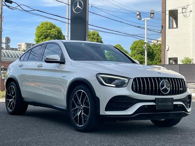 ＧＬＣ ＧＬＣ４３　４ＭクーペＡＭＧレザーエクスクルーシブＰ　レザエクスクルーシブパッケージ　本革クランベリーレッド／ブラック　ガラススライディングルーフ　エナジャイジングパッケージ　ブルメスターサウンドシステム　認定中古車メーカー保証２年付　車検受渡し（3枚目）