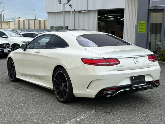 Ｓクラス Ｓ５６０　４マチック　クーペ　ＡＭＧライン　左ＨＤ　レザーエクスクルーシブパッケージ　スワロフスキークリスタルパッケージ　ダイヤモンドホワイト　ＡＭＧライン　認定中古車メーカー保証２年付　車検受渡し（6枚目）