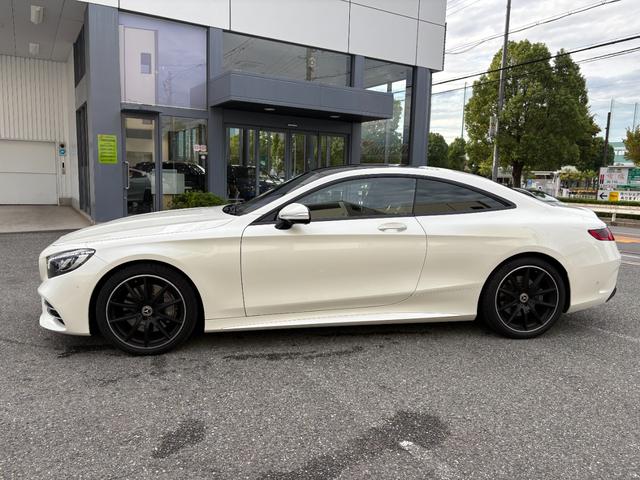 Ｓクラス Ｓ５６０　４マチック　クーペ　ＡＭＧライン　左ＨＤ　レザーエクスクルーシブパッケージ　スワロフスキークリスタルパッケージ　ダイヤモンドホワイト　ＡＭＧライン　認定中古車メーカー保証２年付　車検受渡し（7枚目）