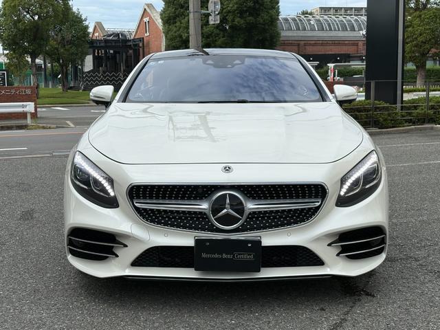 Ｓクラス Ｓ５６０　４マチック　クーペ　ＡＭＧライン　左ＨＤ　レザーエクスクルーシブパッケージ　スワロフスキークリスタルパッケージ　ダイヤモンドホワイト　ＡＭＧライン　認定中古車メーカー保証２年付　車検受渡し（9枚目）
