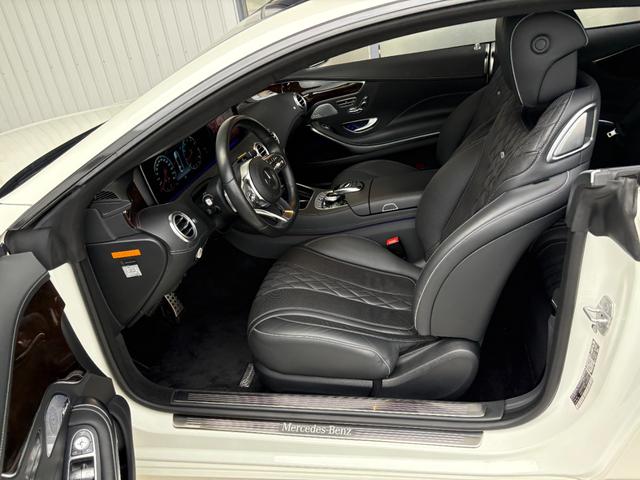 Ｓクラス Ｓ５６０　４マチック　クーペ　ＡＭＧライン　左ＨＤ　レザーエクスクルーシブパッケージ　スワロフスキークリスタルパッケージ　ダイヤモンドホワイト　ＡＭＧライン　認定中古車メーカー保証２年付　車検受渡し（16枚目）