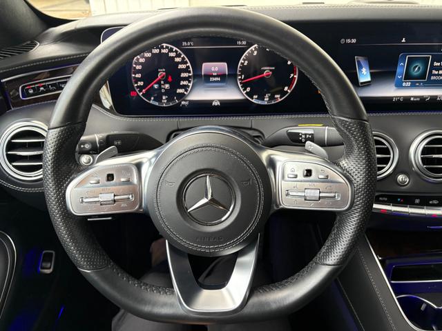 Ｓクラス Ｓ５６０　４マチック　クーペ　ＡＭＧライン　左ＨＤ　レザーエクスクルーシブパッケージ　スワロフスキークリスタルパッケージ　ダイヤモンドホワイト　ＡＭＧライン　認定中古車メーカー保証２年付　車検受渡し（21枚目）