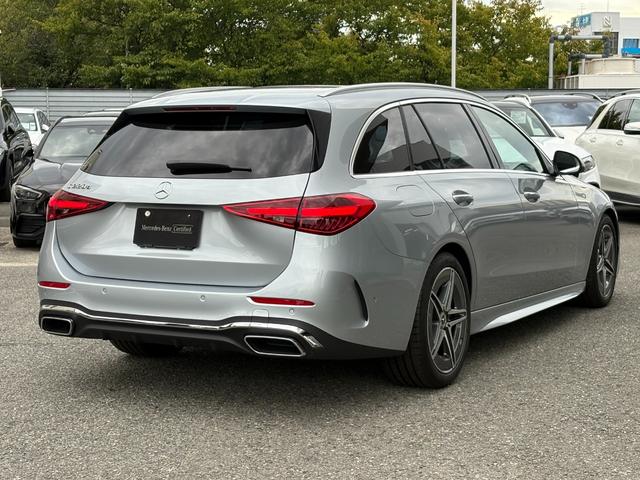 Ｃクラスステーションワゴン Ｃ２２０ｄステーションワゴンアバンギルドＡＭＧライＰ　ＡＭＧラインパッケージ　ベーシックパッケージ　セレナイトグレー　ＭＰ２０２４０１（4枚目）