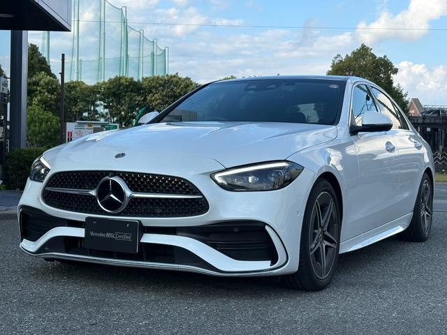 Cクラス C220dアバンギャルド AMGラインパッケージ リア・アクスルステアリング オパリスホワイト パノラミックスライディングルーフ ベーシックパッケージ AMGライン(8枚目)