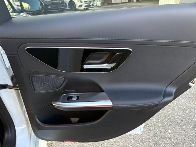 Cクラス C220dアバンギャルド AMGラインパッケージ リア・アクスルステアリング オパリスホワイト パノラミックスライディングルーフ ベーシックパッケージ AMGライン(54枚目)