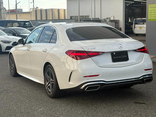 Cクラス C180アバンギャルド AMGライン オパリスホワイト パノラミックスライディングルーフ ベーシックパッケージ AMGラインパッケージ MP202301(6枚目)