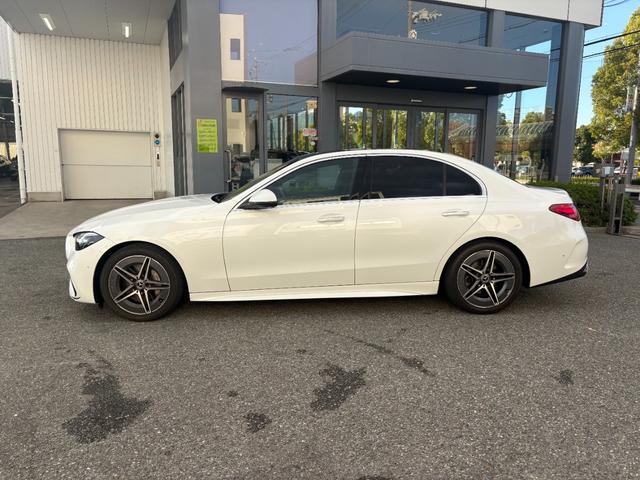 Cクラス C180アバンギャルド AMGライン オパリスホワイト パノラミックスライディングルーフ ベーシックパッケージ AMGラインパッケージ MP202301(7枚目)