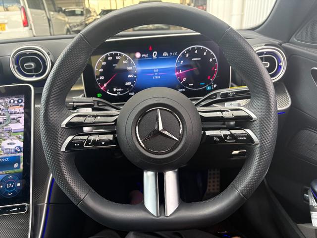 Cクラス C180アバンギャルド AMGライン オパリスホワイト パノラミックスライディングルーフ ベーシックパッケージ AMGラインパッケージ MP202301(20枚目)