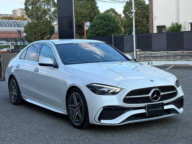 Cクラス C220dアバンギャルド AMGラインパッケージ オパリスホワイト ベーシックパッケージ AMGラインパッケージ(2枚目)