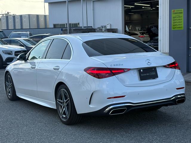 Cクラス C220dアバンギャルド AMGラインパッケージ オパリスホワイト ベーシックパッケージ AMGラインパッケージ(6枚目)
