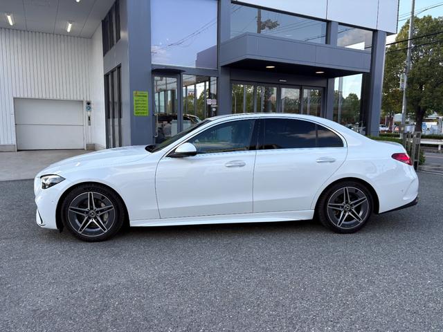 Cクラス C220dアバンギャルド AMGラインパッケージ オパリスホワイト ベーシックパッケージ AMGラインパッケージ(7枚目)