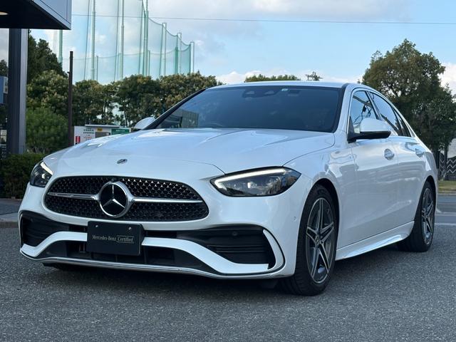 Cクラス C220dアバンギャルド AMGラインパッケージ オパリスホワイト ベーシックパッケージ AMGラインパッケージ(8枚目)