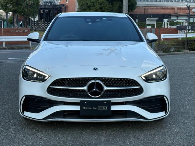 Cクラス C220dアバンギャルド AMGラインパッケージ オパリスホワイト ベーシックパッケージ AMGラインパッケージ(9枚目)