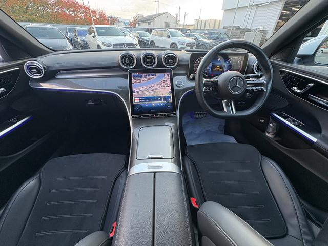 Cクラス C220dアバンギャルド AMGラインパッケージ オパリスホワイト ベーシックパッケージ AMGラインパッケージ(14枚目)