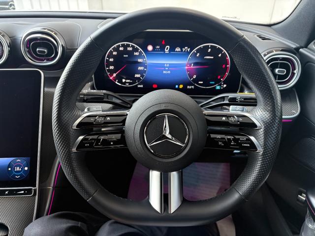 Cクラス C220dアバンギャルド AMGラインパッケージ オパリスホワイト ベーシックパッケージ AMGラインパッケージ(20枚目)