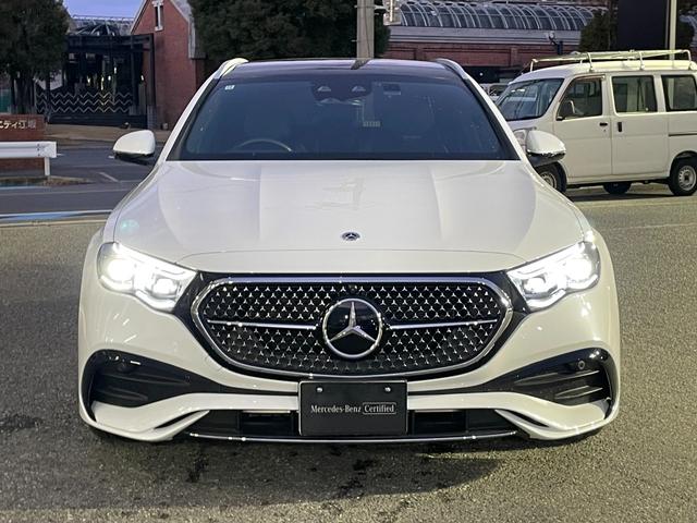 Ｅクラスステーションワゴン Ｅ２００　ステーションワゴン　ＡＭＧラインパッケージ　パノラミックスライディングルーフ　アドバンスドパッケージ　ＡＭＧラインパッケージ　オパリスホワイト　ＭＰ２０２５０１（9枚目）