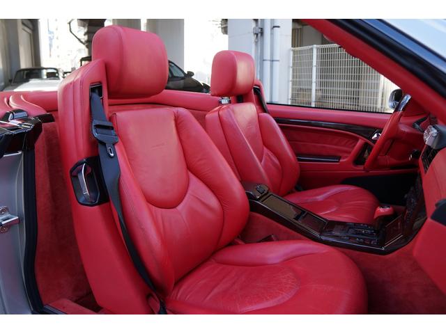 ＳＬ ＳＬ６００　７．０　正規ディーラー車　キセノンヘッドライト　純正オーディオ　レッドレザーシート　シートヒーター　電動ソフトトップ　純正アルミホイール　パワーステアリング　パワーウインドー　パワーシート　電動格納ミラー（14枚目）