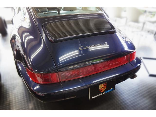 ９１１カレラ２　正規ディーラー車　実走行５千ｋｍ台　ブルーレザーシート　キーレスエントリー　パワーステアリング　パワーシート　ＡＢＳ　ティプトロニック　純正１７インチアルミホイール(22枚目)