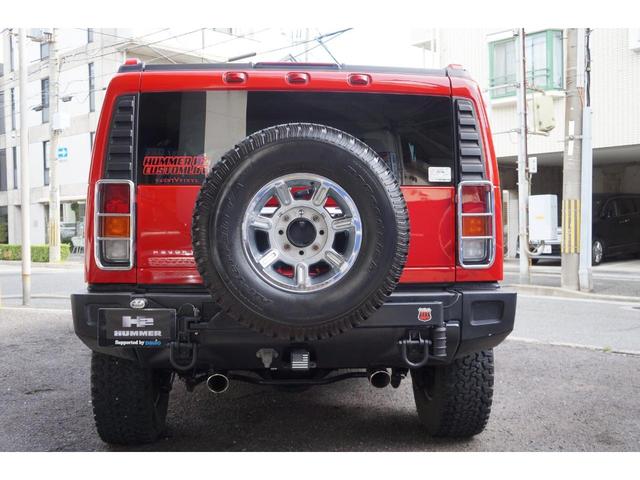 ハマーＨ２ ラグジュアリーパッケージ　Ｄ車　世界限定１５００台　リミテッドＥＤ　灰革シート＋ヒーター　ＨＤＤナビ　地デジ　サイド＆バックカメラ　ＬＥＤヘッドライト　キーレス　背面スペアタイヤ　ガラスＳ／Ｒ　ＥＴＣ　チップアップＲシート（77枚目）