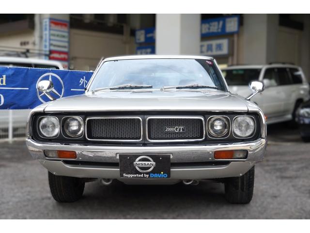 スカイライン 　２０００ＧＴ　ワンオーナー車　内装フルオリジナル　５速Ｍ／Ｔ　ブラウン内装　純正カセットステレオ　　実走行６万ＫＭ台　記録簿有り　　禁煙車（2枚目）