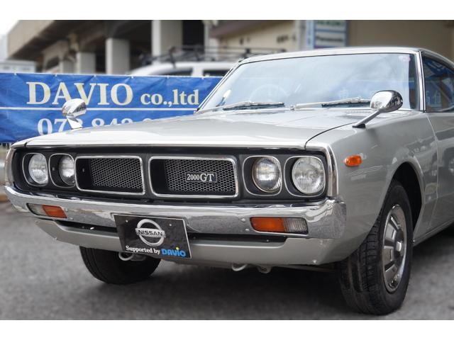 スカイライン 　２０００ＧＴ　ワンオーナー車　内装フルオリジナル　５速Ｍ／Ｔ　ブラウン内装　純正カセットステレオ　　実走行６万ＫＭ台　記録簿有り　　禁煙車（46枚目）