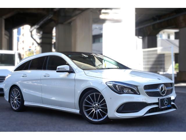 ＣＬＡクラス シューティングブレーク ＣＬＡ１８０　シューティングブレーク　ＡＭＧスタイル　正規ディーラー車　純正１８インチＡＷ　パノラミックスライディングルーフ　ＬＥＤヘッドライト　ハーフレザーシート　アップルカープレイ対応　アンドロイドオート対応　メモリ付パワーシート　パワーテールゲート（3枚目）