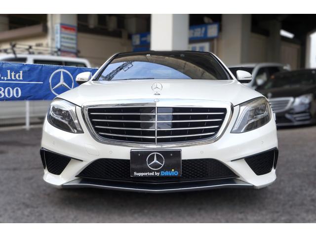 Ｓクラス Ｓ５５０ロング　正規Ｄ車　ＡＭＧライン　ＬＥＤ　ＨＤＤナビ地Ｄ　３６０°カメラ　黒革シート＋Ａ／Ｃ　ＨＵＤ　ＳＲ　ハンズフリー電動トランク　ソフトクローズ　ＡＣＣ　ディストロ＋　ＢＳＭ　ＬＫＡ　ＲＣＰＡ　ブルメスター（2枚目）